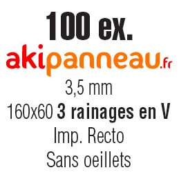 160x60 cm • 3 rainages •...