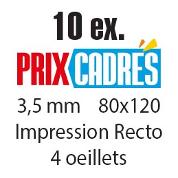 PRIX CADRÉS - 80x120 cm •...