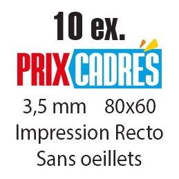 PRIX CADRÉS - 80x60 cm • 10...